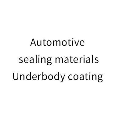 Automotive sealing materials Underbody coating 